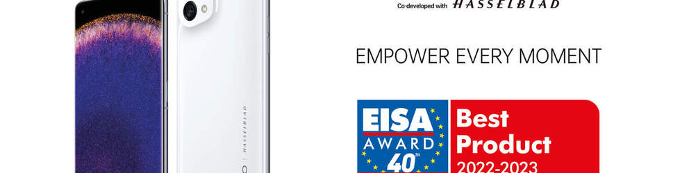 OPPO gana el PREMIO EISA en la categoría Advanced Smartphone por tercera vez consecutiva y se estrena con el PREMIO EISA In-Ear Headphones