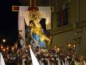 Solemnidad y respeto en la Procesión del Santo Entierro del Viernes Santo de Quintanar