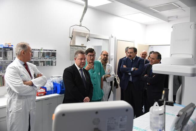 El Gobierno regional amplia la cartera de servicios del Hospital Universitario de Talavera de la Reina con la nueva sala de Hemodinámica y Electrofisiología