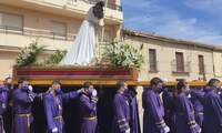 Santa Cruz de Mudela recupera su Semana Santa tras dos años de silencio