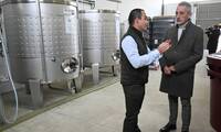 El vino de una bodega recién instalada en Entrecaminos consigue el reconocimiento de Andreas Larsson