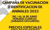 Del 1 al 16 de junio, se desarrollará la campaña de vacunación e identificación de mascotas en Azuqueca