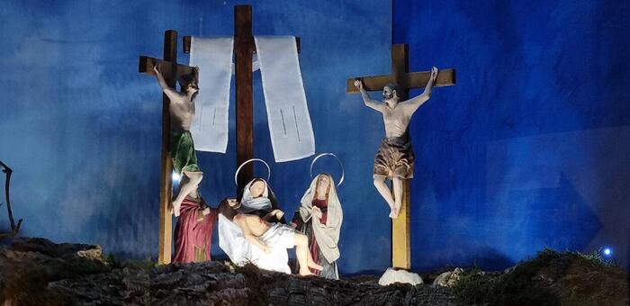 La Asociación Belenista Buen Pastor de Albacete inaugura un diorama de la Pasión
