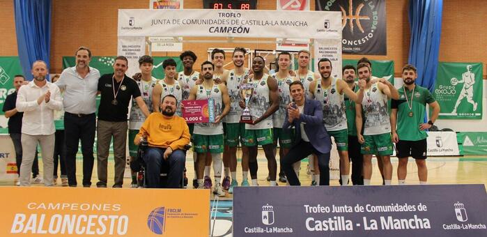 El Gobierno regional felicita al Bueno Arenas Albacete Basket por alzarse con el Trofeo Junta de Comunidades de Baloncesto Masculino