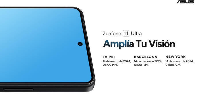 ASUS presenta el nuevo Zenfone 11 Ultra en un evento online exclusivo el próximo 14 de marzo a las 13h